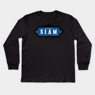 Siam Original Sign Kids Long Sleeve T-Shirt